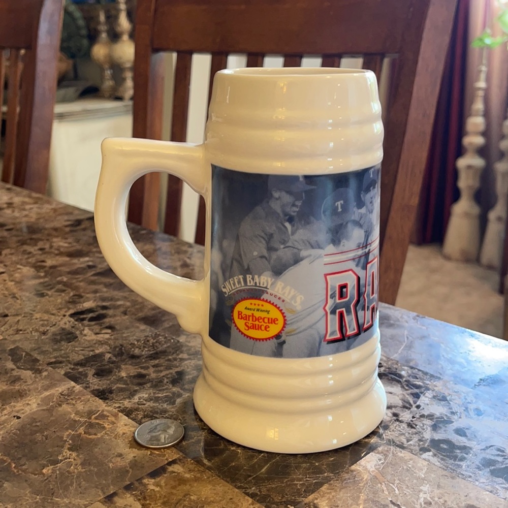 Texas Rangers Ceramic Beer Stein